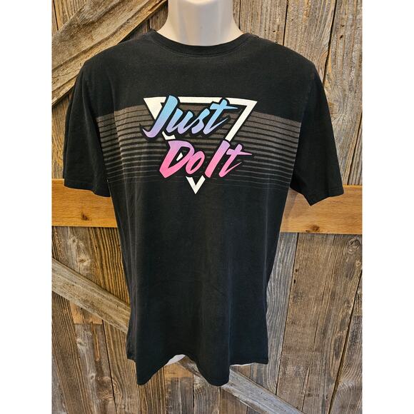 Vintage Nike 90s print retro spell out tee size medium unisex men women y2k ^ - Picture 1 of 6